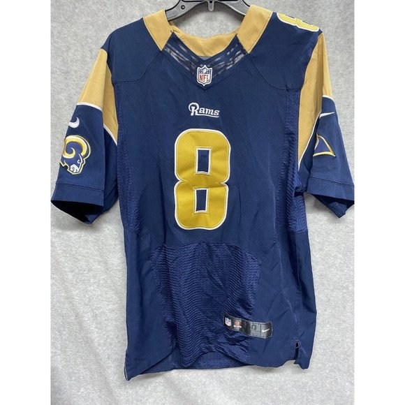 Nike Other - Nike On Field NFL St. Louis Rams #8 Sam Bradford Authentic Jersey Mens Sz M 40